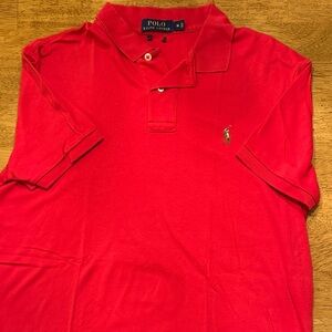 Polo by Ralph Lauren Men's Vibrant Red Polo Shirt